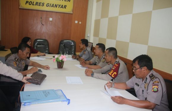 Tim Puslitbang Mabes Polri Melaksanakan Penelitian Di Polres Gianyar