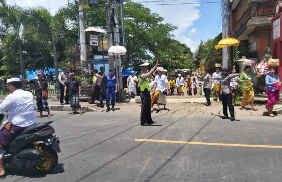 Polres Gianyar Antisipasi Peningkatan Kegiatan Masyarakat di Hari Raya Kuningan