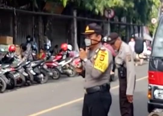 Cegah Penyebaran Virus Corona Bhabin Himbau Masyarakat Tidak Mudik Lebaran