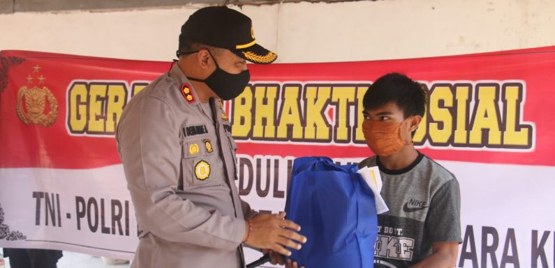 Kapolres Gianyar Serahkan Langsung Sembako ke Yayasan Yappenatim