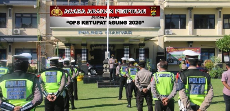 Polres Gianyar Gelar Operasi Ketupat Selama 37 Hari.