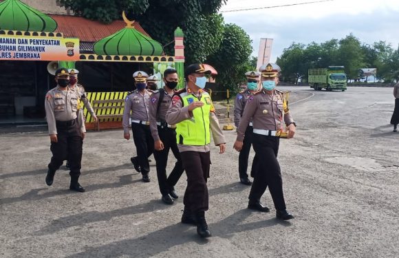 Kapolres Jembrana AKBP I Ketut Gede Adi Wibawa, S.I.K. Menerima Kunjungan Direktur Lalu Lintas Polda Bali Kombes Pol. Wisnu Putra, S.H., S.I.K.