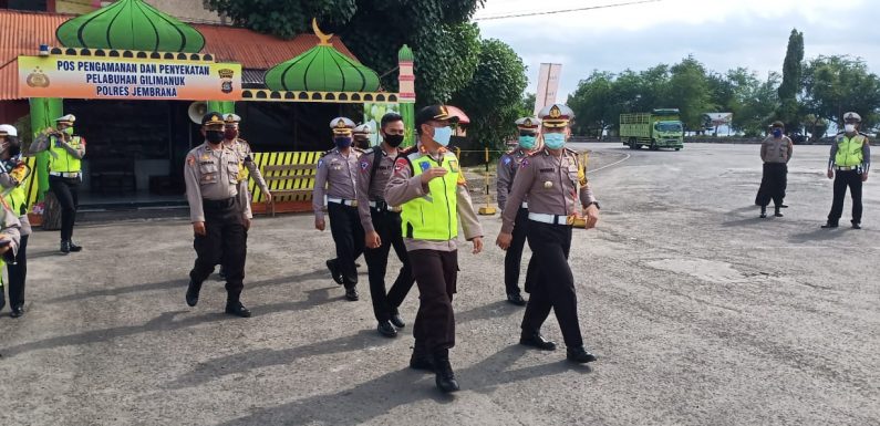 Kapolres Jembrana AKBP I Ketut Gede Adi Wibawa, S.I.K. Menerima Kunjungan Direktur Lalu Lintas Polda Bali Kombes Pol. Wisnu Putra, S.H., S.I.K.