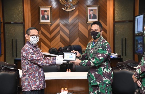 Kasad Terima Audiensi dari PLN, Bahas Bantuan untuk Bangun Perumahan Prajurit.