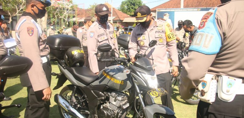 Pemeriksaan Kendaran Dinas Polsek se Jajaran Polres Gianyar Dan Bhabinkamtibmas.