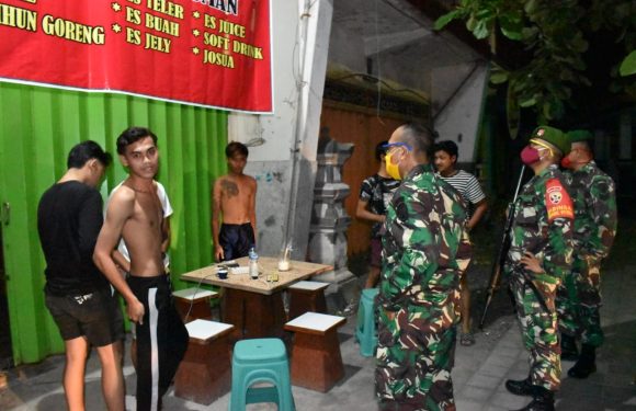 Patroli Covid-19, Dandim Buleleng Kecewa Masih Ada Warga Belum Sadar.