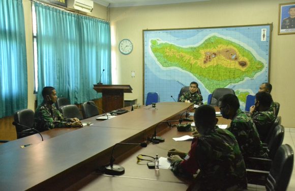 Dandim Gianyar Paparkan Kesiapan TMMD Ke 108  Desa Buahan Kaja Dan Desa Kerta Payangan.