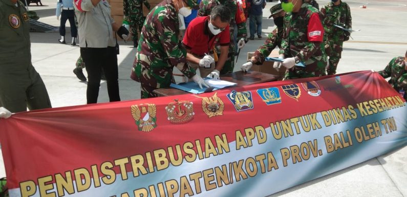 Bali Kembali Mendapat Dukungan APD Dari Pemerintah Pusat.