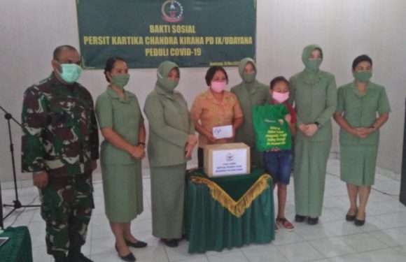 Bakti Sosial Persit KCK PD IX/Udayana Di Kodim Jembrana.