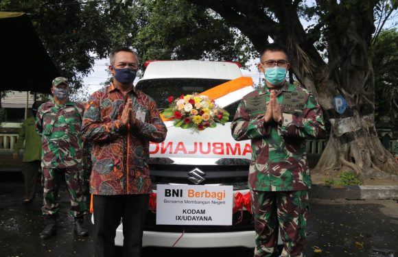 Bakti Sosial Peduli Covid-19, Sambut HUT ke-63 Kodam IX/Udayana