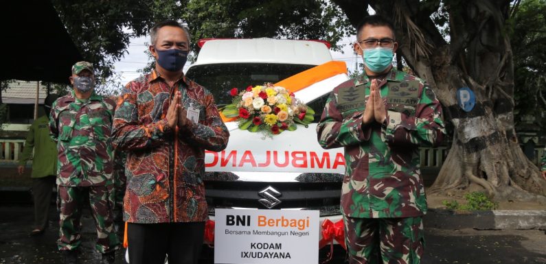 Bakti Sosial Peduli Covid-19, Sambut HUT ke-63 Kodam IX/Udayana