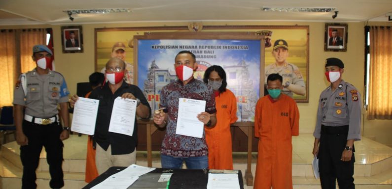 Tiga Pelaku Pemalsuan Surat Di Tangkap Polres Badung Saat Penyekatan Arus Mudik Lebaran