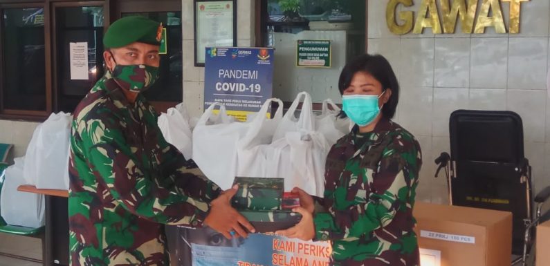 Peduli dan Ikhlas Tanpa Batas,  Ibu Hetty Andika Perkasa  Bantu Tenaga Kesehatan.