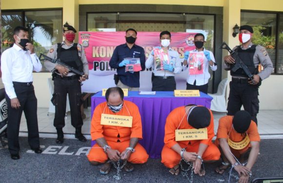 Polres Klungkung Gelar Konferensi Pers Pengungkapan Kasus Narkotika