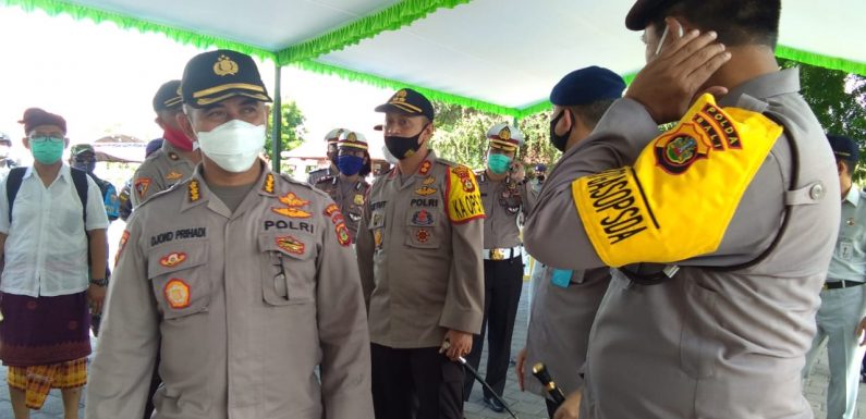 Koro Ops Polda Bali Laksanakan Pemantauan, Masuk Bali Harus Keadaan Sehat