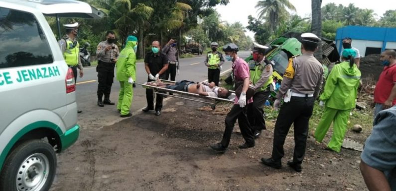 Meninggalnya Sopir Truck diduga Serangan Jantung.
