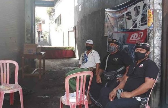 Satu Warga Positif Covid-19, Satu Gang di Diisolasi.