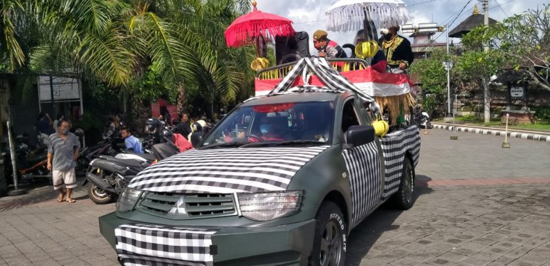Desiplin Diri Cara Efektif Cegah COVID-19, Kodim Tabanan Edukasi Warga Melalui Kearifan Budaya Lokal.