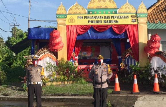 Polres Badung  Gelar Operasi Rutin Yang Ditingkatkan.