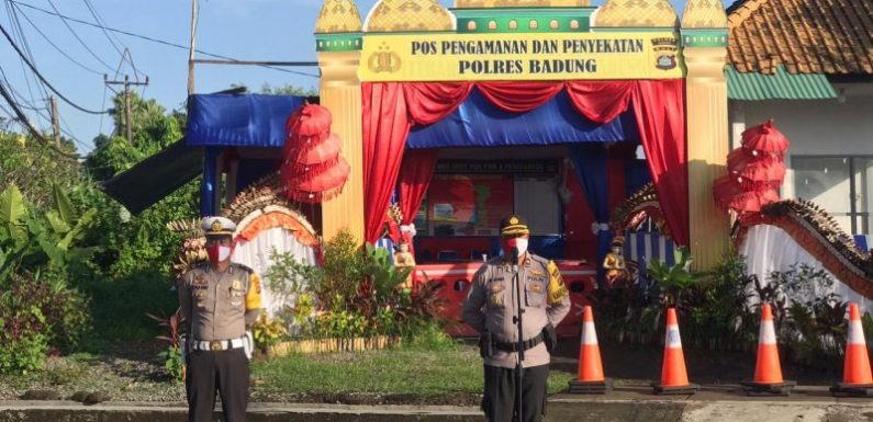 Polres Badung  Gelar Operasi Rutin Yang Ditingkatkan.