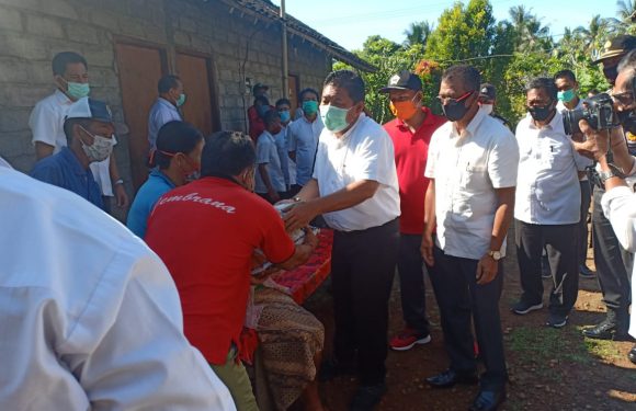 Kodim Jembrana Siap Kawal Pendistribusian Bantuan Sembako.