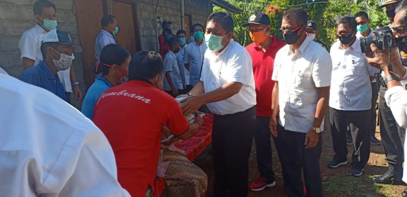 Kodim Jembrana Siap Kawal Pendistribusian Bantuan Sembako.
