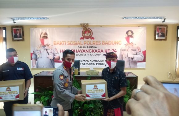 Polres Badung Gelar Silaturahmi Dengan Awak Media, Jelang Hari Bhayangkara ke 74.