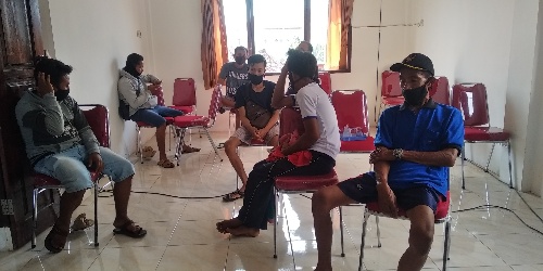 Nekad Masuk Bali Melalui Pelabuhan Tradisional, 5 Duktang Diamankan Petugas Polres Jembrana.