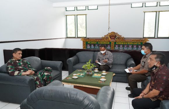 Mantapkan Kesiapan Pilkada, Ketua KPU Bali Melakukan Audensi Dengan Danrem 163/Wira Satya.