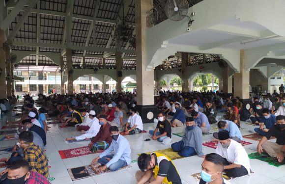 New Normal, Masjid Agung Sudirman Dibuka Kembali Untuk Kegiatan Ibadah, Termasuk Sholat Idul Adha 1441 H.
