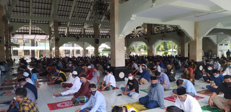New Normal, Masjid Agung Sudirman Dibuka Kembali Untuk Kegiatan Ibadah, Termasuk Sholat Idul Adha 1441 H.