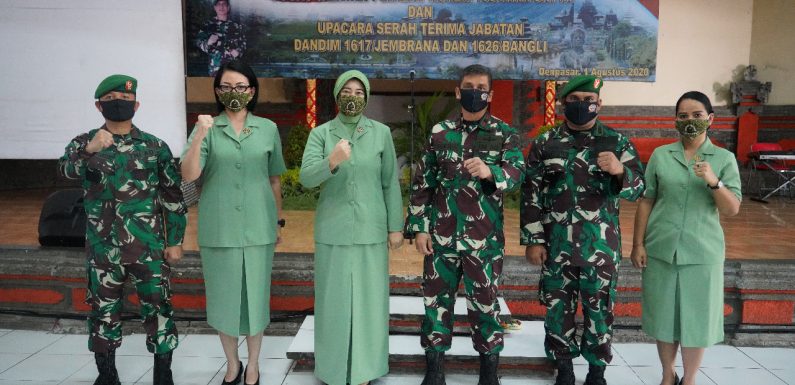 Lima Jabatan Strategis Di Lingkungan Korem 163/ Wira Satya Diserahterimakan.