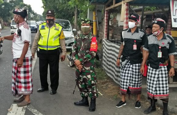 Dandim Jembrana Cek Penerapan Protokol Kesehatan Di Tempat Ibadah.