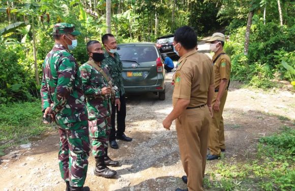 Kodim Jembrana Bersama Instansi Terkait Tinjau Kesiapan Lokasi TMMD Ke 110 Tahun 2021