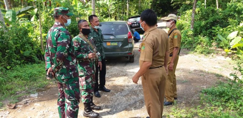Kodim Jembrana Bersama Instansi Terkait Tinjau Kesiapan Lokasi TMMD Ke 110 Tahun 2021