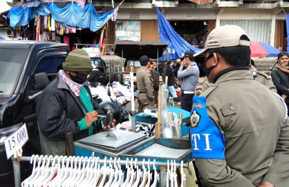 13 Warga Terjaring Dalam Operasi Yustisi Pencegahan COVID-19 Di Wilayah Kintamani.