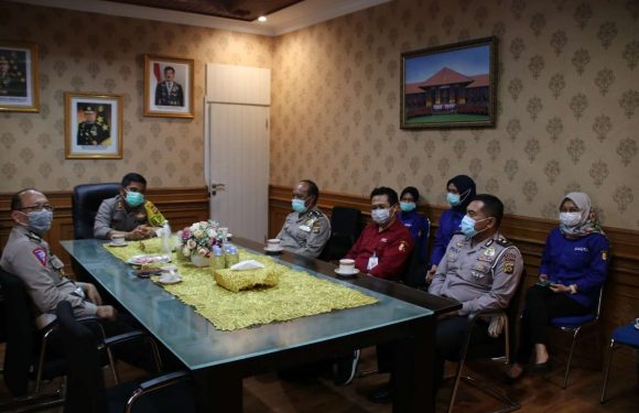 Kapolres Badung Terima Kunjungan Kerja Tim Korlantas Polri.