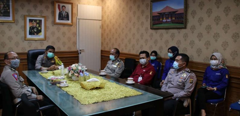 Kapolres Badung Terima Kunjungan Kerja Tim Korlantas Polri.