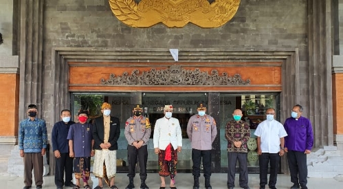 Kapolda Bali Tatap Muka Dengan Tokoh Lintas Agama di Bali, Wujudkan Suanasa Kondusif Jelang Natal dan Tahun Baru.