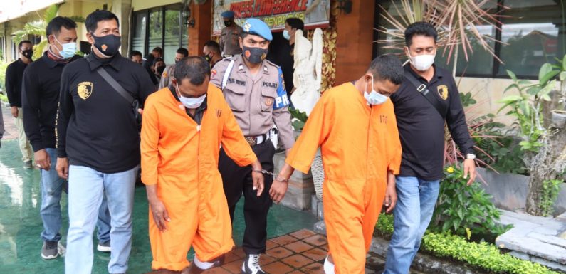 Tim Resmob Polresta Denpasar, Berhasil Ringkus Dua Pencuri Spesialis Pecah Kaca Mobil.