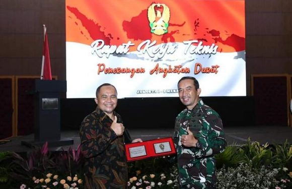 Kadispenad Pimpin Rakernispen TNI AD TA. 2021, Berharap Kinerja Penerangan TNI AD Semakin Profesional.