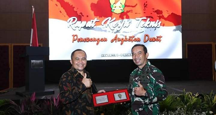 Kadispenad Pimpin Rakernispen TNI AD TA. 2021, Berharap Kinerja Penerangan TNI AD Semakin Profesional.