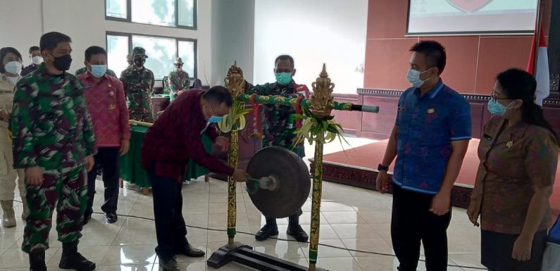 Bupati Jembrana Nengah Tamba Buka TMMD Ke 110, Sebut Dampak Positifnya Bagi Masyarakat.