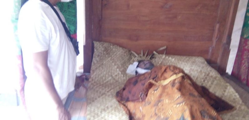 Sosok Mayat Ditemukan disekitar Rawa Rawa Banjar Mumbul  Kuta Selatan.