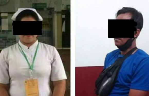 Dua Sejoli Terduga Pelaku Pembuang Bayi diamankan di Polsek Sawan