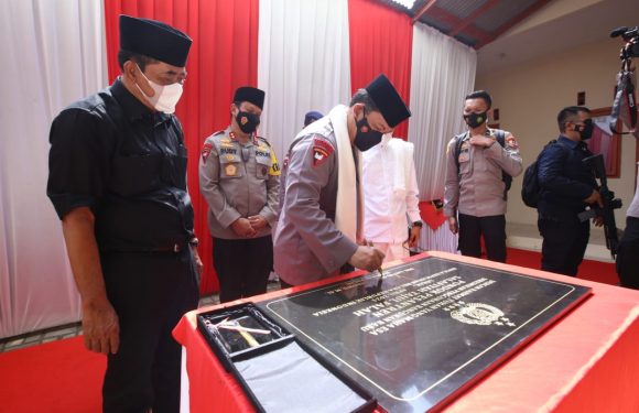 Resmikan Ponpes Tajul Falah Banten, Kapolri: Silahturahmi dengan Ulama Jangan Pernah Putus