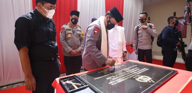 Resmikan Ponpes Tajul Falah Banten, Kapolri: Silahturahmi dengan Ulama Jangan Pernah Putus