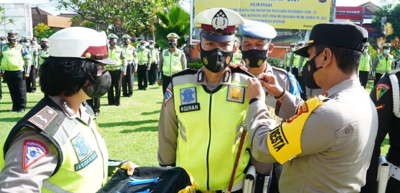 Kapolresta Pimpin Apel Kesiapan Operasi Keselamatan Agung 2021.