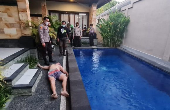 Warga Negara Asing Ditemukan Meninggal Dunia di Kolam Renang.