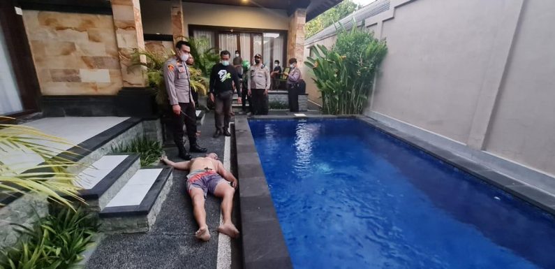 Warga Negara Asing Ditemukan Meninggal Dunia di Kolam Renang.